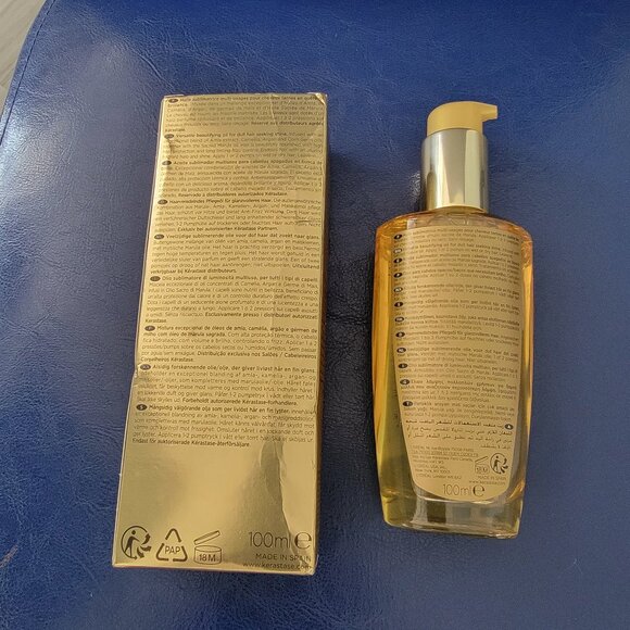 Kérastase  Elixir Ultime Hydrating Hair Oil for Dull Dry Hair 100ML - Picture 4 of 10